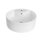 LAVABO DƯƠNG TRÒN CÓ LỖ VÒI – LD04