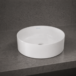 LAVABO DƯƠNG BÀN TRÒN KHÔNG CÓ LỖ VÒI – LD05