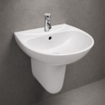 LAVABO TREO TƯỜNG LT03 VÀ CHÂN TREO PT03