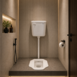 BÀN CẦU THẤP CT04 & THÙNG NƯỚC TREO TT06